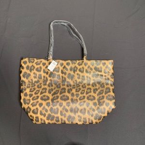 Cheetah Print Tote